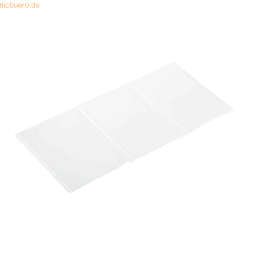 10 x Durable Schutz- und Ausweishülle 210x105mm transparent