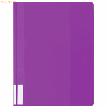 25 x Durable Sichthefter Duralux A4+ Hartfolie lila