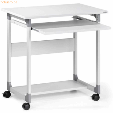 Durable PC Arbeitsstation System Computer Trolley 75FH grau