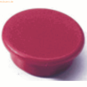 Durable Rundmagnet 21mm rot Haftkraft: 210g VE=6 Stck