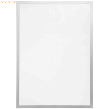 Durable Magnetschildrahmen Duraframe Poster 70x100cm selbstklebend sil