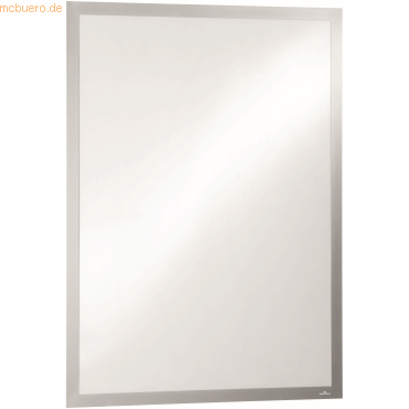 Durable Magnetschildrahmen Duraframe Poster 50x70cm selbstklebend silb