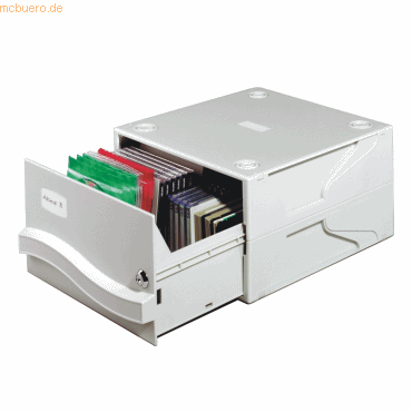 Durable Multimedia Box II 53 CD/230 Disk u.v.m. Kunststoff 290x325x165