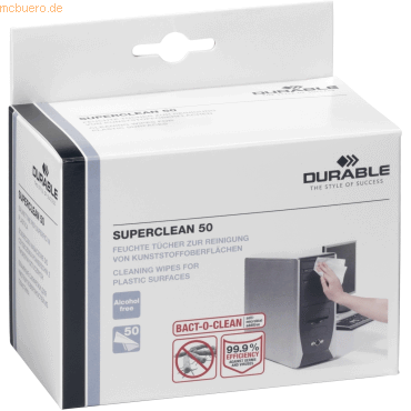 Durable Reinigungstuch Superclean 50 VE=50 Stck