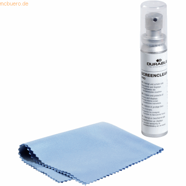 Durable Bildschirmreiniger Screenclean pro 50ml+Tuch