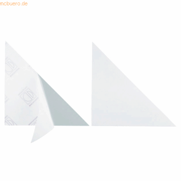 Durable Dreieckstaschen Cornerfix 175x175 transparent VE=8 Stück