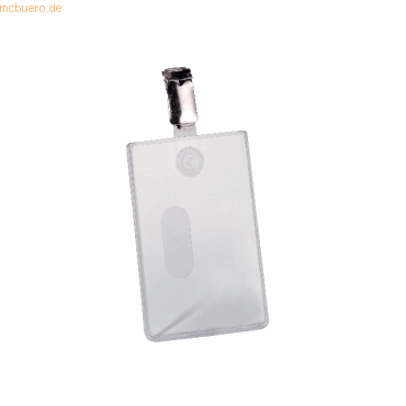 Durable Hllen fr Sicherheitsausweise / Magnetkarten 85x54mm transpar