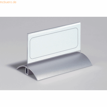 Durable Tischnamensschilder Desk Presenter de Luxe 61x150mm VE=2 Stück