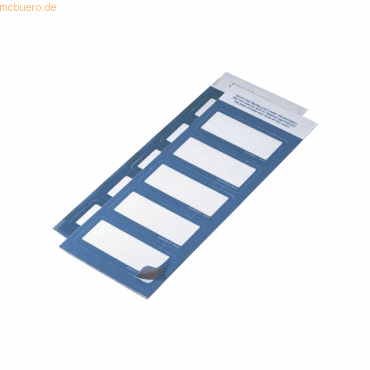 Durable Namensschild selbstklebend 60x30mm wei VE=50 Stck
