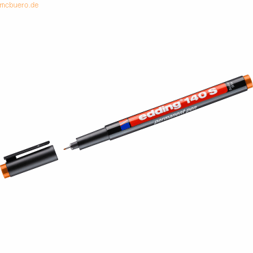 10 x Edding Permanent Pen edding 140 S 0,3mm orange