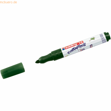 10 x edding Fasermaler Filzstifte e-14 Funtastics ca. 3mm olivgrün