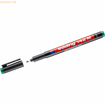 10 x Edding Permanent Pen edding 142 M 1mm grn