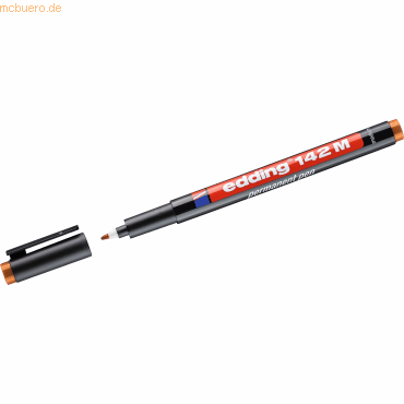 10 x Edding Permanent Pen edding 142 M 1mm orange