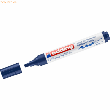 edding Kalligrafiedding Marker creative edding 1455 stahlblau 1-5 mm