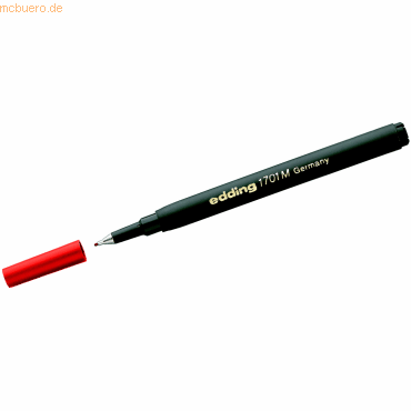 10 x Edding Fineliner Ersatzmine edding 1701 M rot