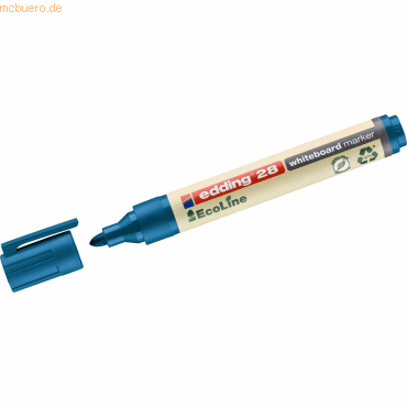 Edding Whiteboardmarker edding 28 EcoLine nachfüllbar 1,5-3mm blau
