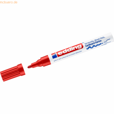 Edding Mattlack-Marker edding 4000 creative 2-4mm rot