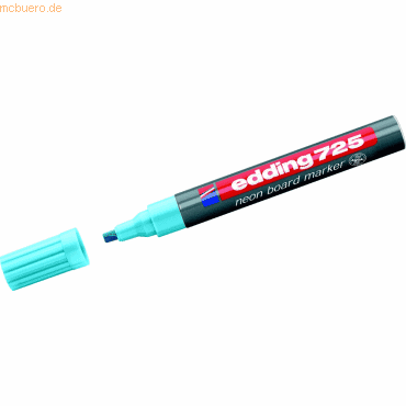Edding Neon-Boardmarker edding 725 hellblau Keilspitze