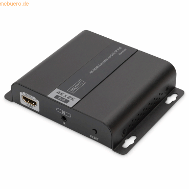 ASSMANN DIGITUS 4K HDMI Extender �ber CAT/IP Empf�ngereinheit PoE 120m