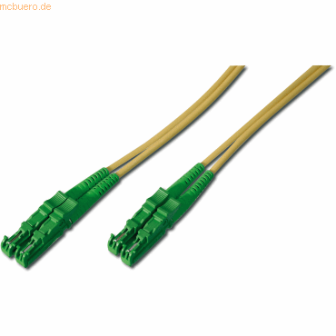 ASSMANN LWL Patchk., E2000 (APC)/E2000 (APC) SM 09/125 �, Duplex,15m