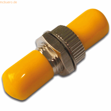 ASSMANN ST/ST Simplex Kupplung, Keramikh�lse, Metallgeh�use, gelb,SM