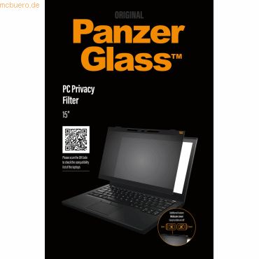 Panzerglass PanzerGlass Notebook Privacy Universal 15-