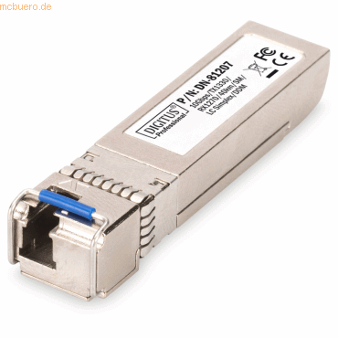 Assmann SFP+ 10 Gbps BiDi Modul, SM,40km,Tx1330/Rx1270, LC Simpl.,DDM