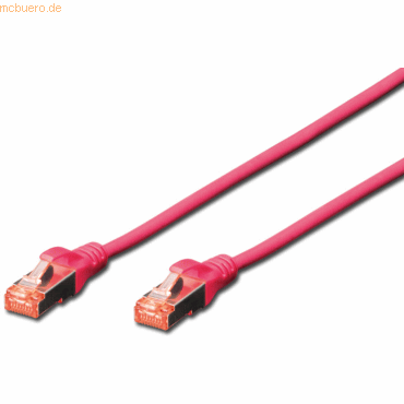 ASSMANN DIGITUS Professional CAT 6 S-FTP Patchkabel, Cu, 2 m, Magenta