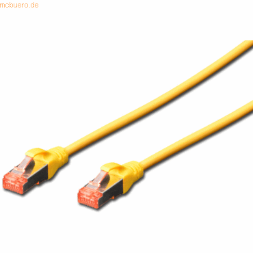 ASSMANN DIGITUS Professional CAT 6 S-FTP Patchkabel, Cu, 10 m, Gelb
