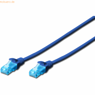 ASSMANN DIGITUS Professional CAT 5e U-UTP Patchkabel, Cu, 5 m, Blau