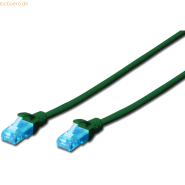 ASSMANN DIGITUS Professional CAT 5e U-UTP Patchkabel, Cu, 5 m, Grn