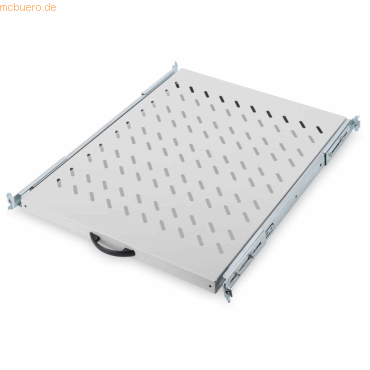 ASSMANN DIGITUS Ausziehbarer Fachböden Grau 25 kg, 30x483x570 mm