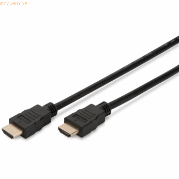 ASSMANN DIGITUS HDMI High Speed mit Ethernet Anschlusskabel, 3m
