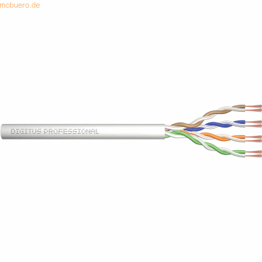 ASSMANN DIGITUS Professional CAT 5e U/UTP Twisted Pair Roh-Patchkabel