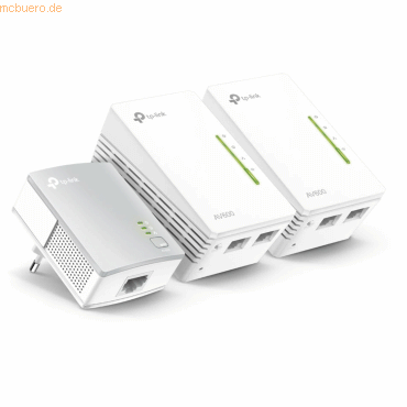 TP-Link TP-Link TL-WPA4220 TKIT AV500 Powerline WLAN 3er KIT (2x LAN)