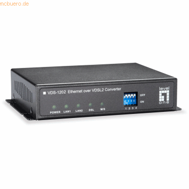 LevelOne LevelOne VDS-1202 VDSL Ethernet Konverter
