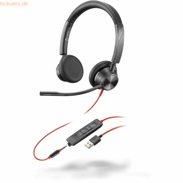 Plantronics Plantronics Headset Blackwire C3325-M binaural USB-A