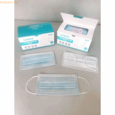 Atemschutzmaske Disposable protective Mask 50 pcs Box
