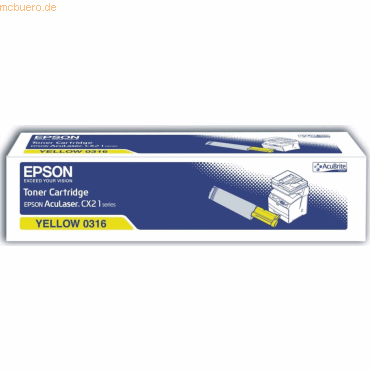 Epson Toner Epson S050316 gelb