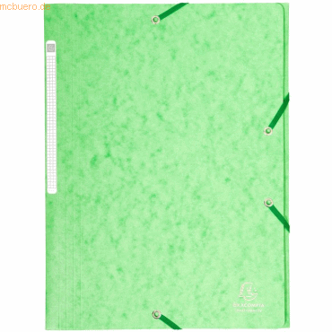 Exacompta Eckspannmappe Nature Future A4 425g/qm lindgrn