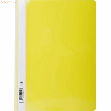 25 x Exacompta Sichthefter A4 PVC gelb