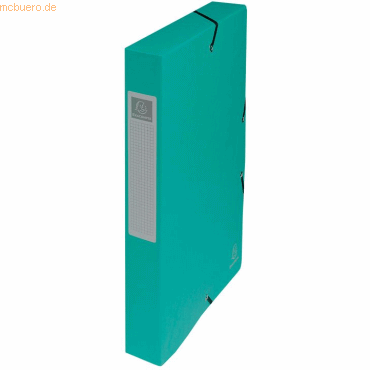Exacompta Sammelbox A4 40mm Manila-Karton grn