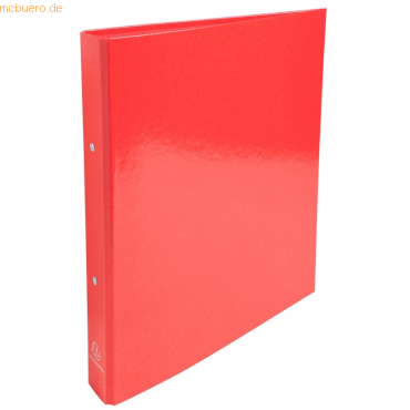 Exacompta Ringbuch Iderama A4 Pappe 2 Ringe 30mm rot