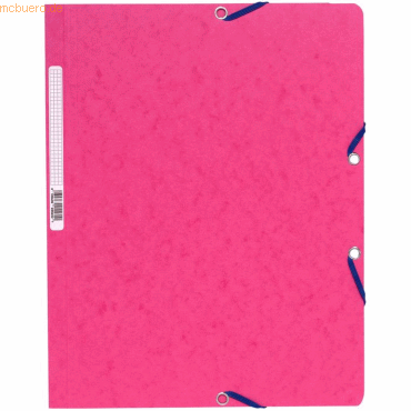 Exacompta Eckspannmappe Nature Future A4 Manila-Karton 400g fuchsia
