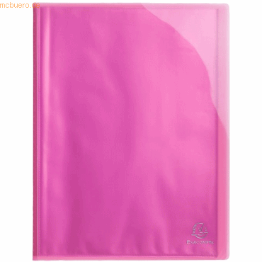 12 x Exacompta Sichtbuch Iderama A4 30 Hllen rosa