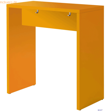 mcbuero.de Stehtisch 104x50x108,3cm orange