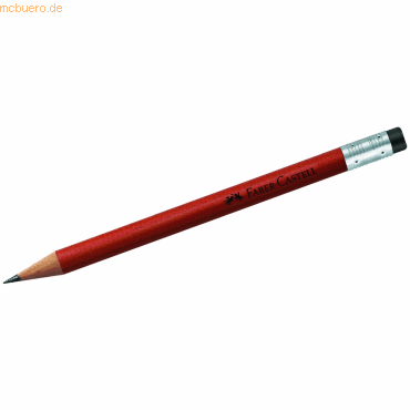 12 x Faber Castell Ersatzbleistift Design Hrtegrad B braun