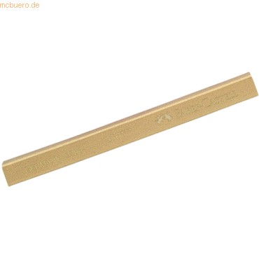 6 x Faber Castell Knstlerpastellkreide Polychromos gold
