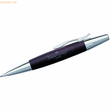 Faber Castell Drehbleistift E-Motion 1,4 mm B Birnbaum dunkelbraun