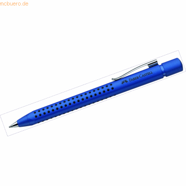 Faber Castell Kugelschreiber Grip 2011 M blau-metallic